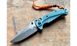 Benchmade 18065 Mini Adira, MagnaCut, Blue Grivory