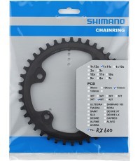 Shimano GRX FC-RX600-1 Front Chainring // 40T, B.C.D.: 110 mm