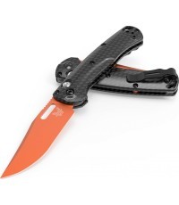 Benchmade 15533OR-01 Mini Tagged Out nazis, oglekļa šķiedra