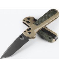 Benchmade 431BK-1 REDOUBT, Tanto, Green Grivory