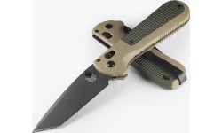 Benchmade 431BK-1 REDOUBT, Tanto, Green Grivory
