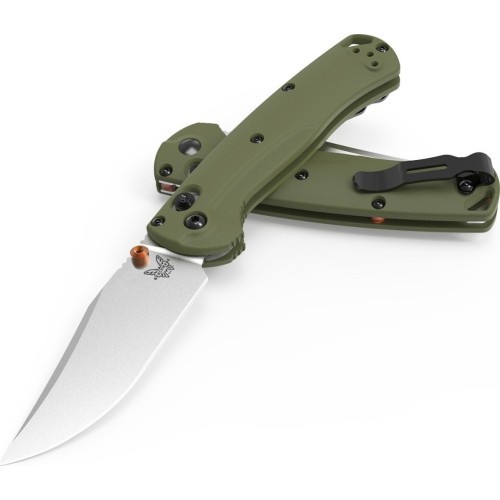 Benchmade 15534 MINI TAGGEDOUT, OD Green G10