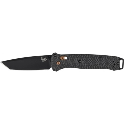 Benchmade 537BK-10 Bailout, melns asmens, oglekļa šķiedra