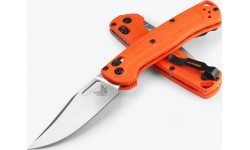 Нож Benchmade 15533 MINI TAGGEDOUT, оранжевый Grivory
