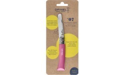 Детский нож My First Opinel №7, розовая рукоятка