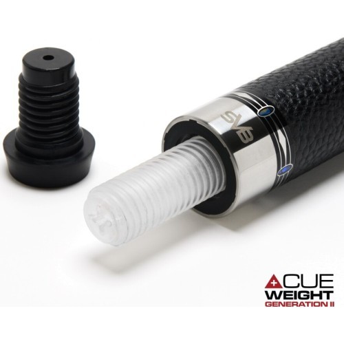 Billiard Cue, Pool, Cuetec Cynergy SVB Gen2, White LTW,  3/8x14, 11.8mm