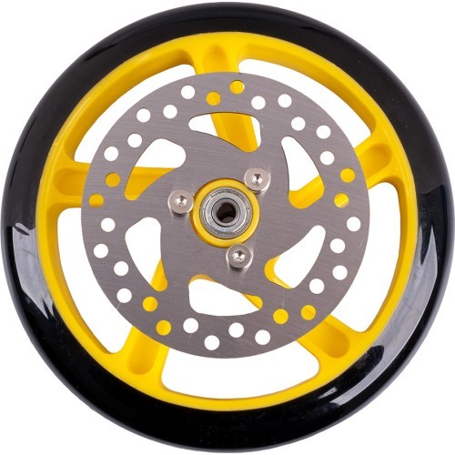 Rezerves ritenis ar bremžu disku skrejritenim inSPORTline Discola 200 x 30 mm - Dzeltena
