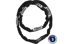 Abus Chain Steel-O-Chain 4804C/110 slēdzene, melna