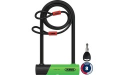 Slēdzene Abus Ultra 410K/170HB230 green SH + Cobra 10/120