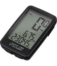 KLS Contest WL velosipēda skaitītājs / bezvadu / 8 funkcijas (melns)