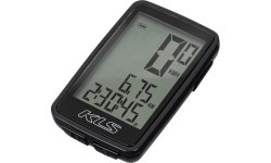 KLS Contest WL Bicycle Computer / Wireless / 8 Functions (Black)