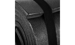 A two-layer sleeping pad 180x50x1 cm with increased mechanical resistance black Spokey CAMPINOS