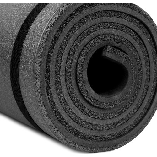 Двухслойный коврик 180x50x1 см, чёрный Spokey CAMPINOS