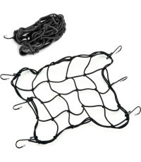Elastīgs bagāžas tīkls motocikliem Jumbo 30x30 cm