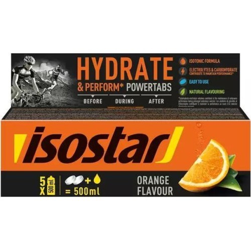 Isostar Hydrate & Perform Powertabs 120г (10x12г)