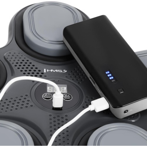 Viedais boksa trenažieris TB11 ar cimdiem un Bluetooth, HMS