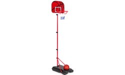 Basketball basket for children adjustable height ball pump