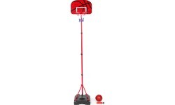 Basketball basket for children adjustable height ball pump