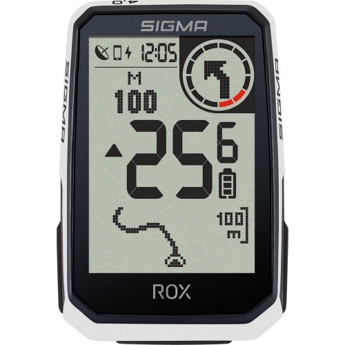 Velosipēda dators SIGMA ROX 4.0 Endurance GPS White HR Set