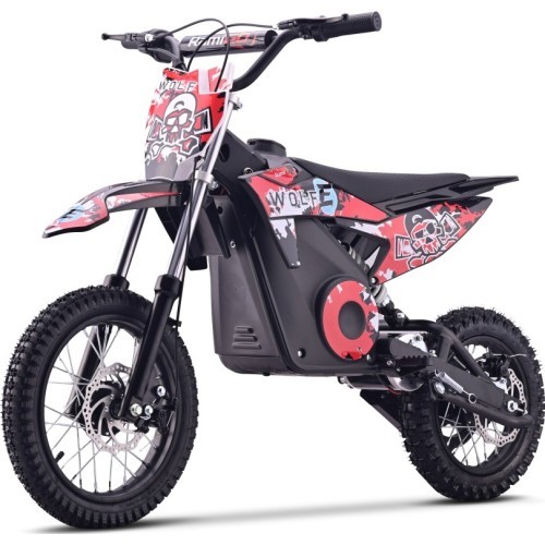 WOLF-E elektriskais transportlīdzeklis, sarkans