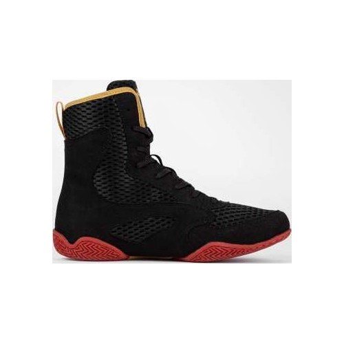Venum Contender boksa apavi, melni/zelta/sarkani