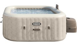 Надувное квадратное СПА джакузи с гидромассажем на 4 чел. 175x71 см INTEX 28446