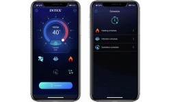 Надувное квадратное СПА джакузи с гидромассажем на 4 чел. 175x71 см INTEX 28446