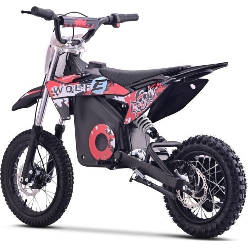 WOLF-E elektriskais transportlīdzeklis, sarkans