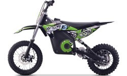 Elektriskais motocikls WOLF-E, zaļš