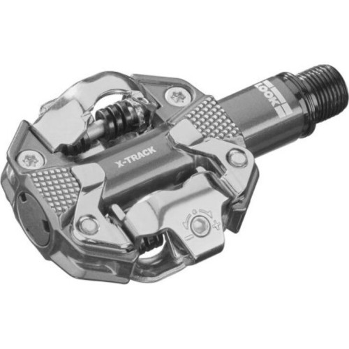 Pedāļi Look X-Track Metalic grey