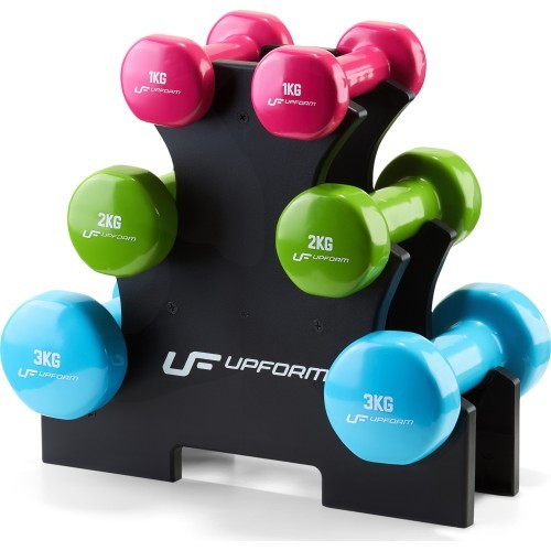3-poziomowy stojak na hantle fitness - UpForm