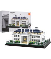 Konstruktors “Baltais nams”, 894 detaļas