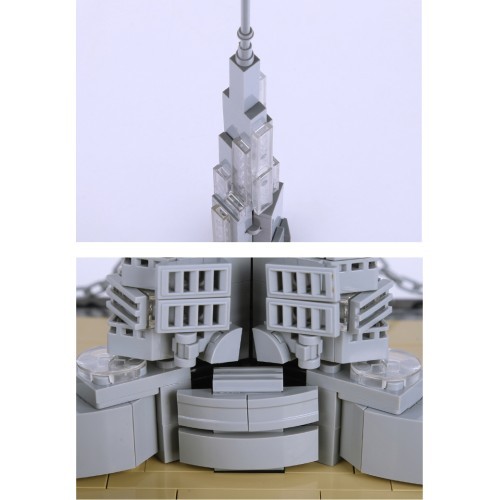 Burj Khalifa Building Series Set 555pcs.