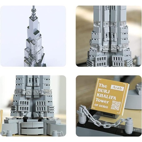 Konstruktors Burj Khalifa, 555 detaļas