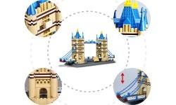 Набор серии зданий Тауэрский мост, 1054 детали