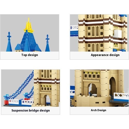 Tower Bridge Buildings Series Set 1054pcs.