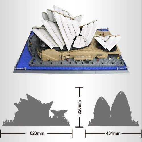 Building Set Series Sydney Opera House 2937pcs.