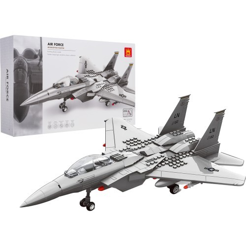 Fighter Building Blocks Set 223 pcs.