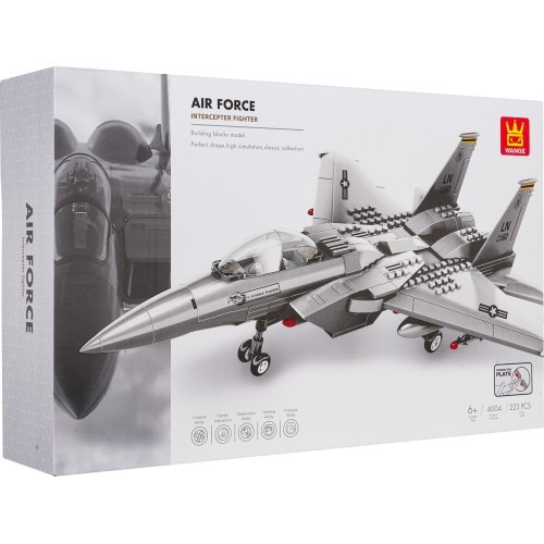 Fighter Building Blocks Set 223 pcs.