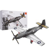Military Airplane Building Blocks Set 256 pcs.