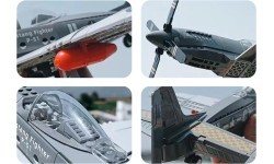Military Airplane Building Blocks Set 256 pcs.