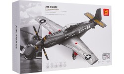 Military Airplane Building Blocks Set 256 pcs.