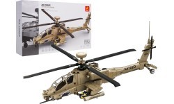 Military Helicopter Building Blocks Set 255pcs.