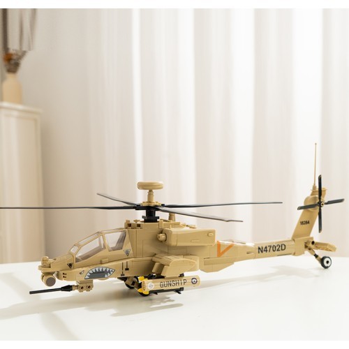 Military Helicopter Building Blocks Set 255pcs.