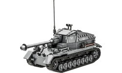 Gray Tank Building Blocks Set 632 pcs.