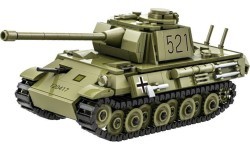 Конструктор Зелёный танк, 638 деталей