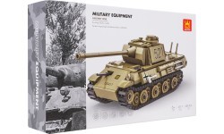 Green Tank Building Blocks Set 638 pcs.