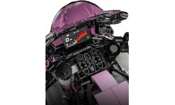 Motociklista konstruktors, rozā, 2066 detaļas
