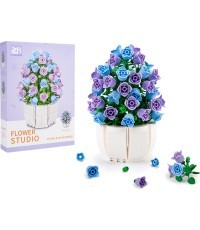 Purple Flowers Building Blocks Set 570pcs.