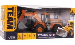 R/C Lights and Smoke Excavator